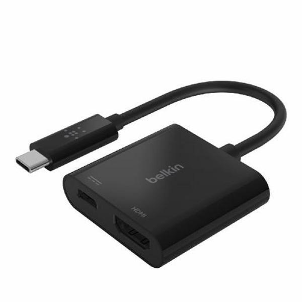 Adaptador USB C para HDMI Belkin AVC002btBK Preto