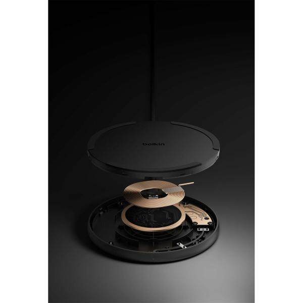 Carregador sem Fios Belkin WIA012HQBK Preto 15 W