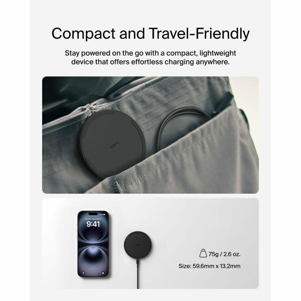 Carregador sem Fios Belkin WIA012HQBK Preto 15 W