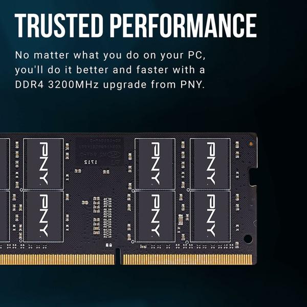 Memória RAM PNY MN8GSD43200-TB 8 GB DDR4 3200 MHz CL22