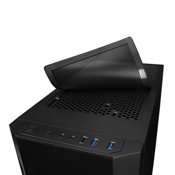 Caixa Semitorre ATX/mATX Chieftec AS-01B-OP Preto