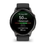 Smartwatch GARMIN Venu 4 Preto 1,4" 45 mm