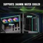 Caixa Semitorre ATX Antec AX-1000 Preto