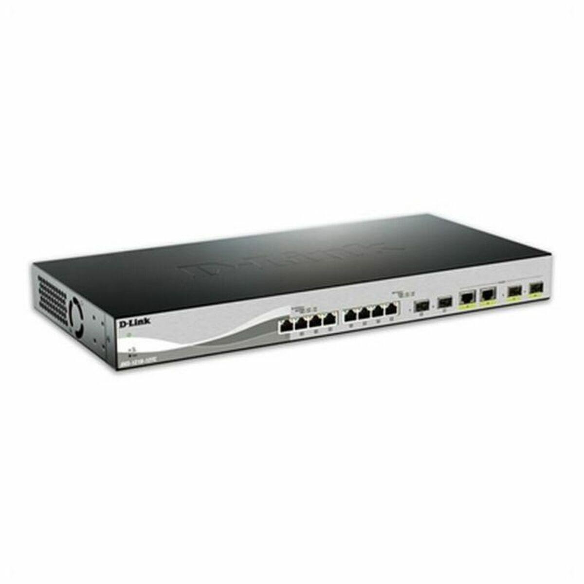 Switch de Armário D-Link DXS-1210-12TC/E 8x10 G