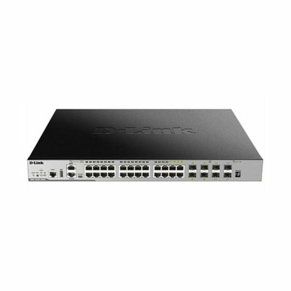 Switch de Armário D-Link DGS-3630-28PC/SI     20 x RJ45 4 x SFP PoE