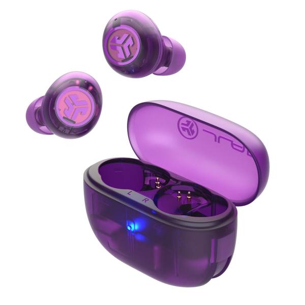 Auriculares Sem Fios com Estojo de Carregamento JLab IEUEBGOANCRTRAPUR124 Violeta