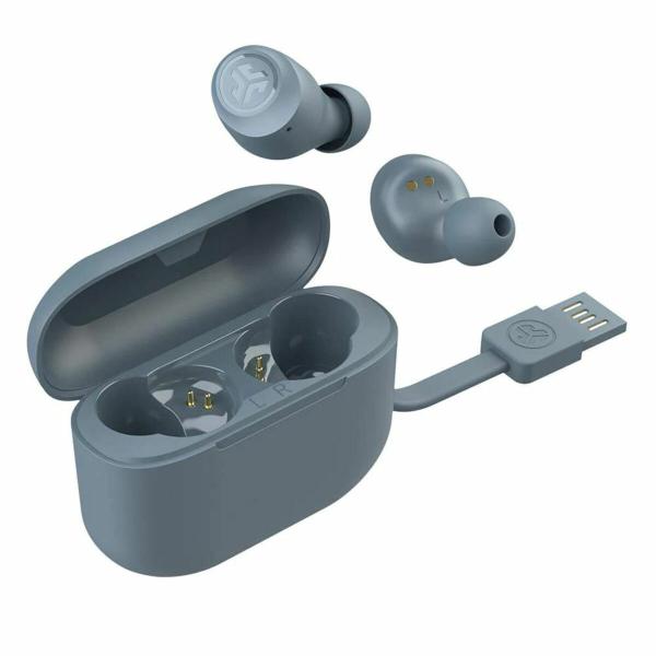 Auriculares com microfone JLab IEUEBGAIRPOPRSLT124 Cinzento Ardósia