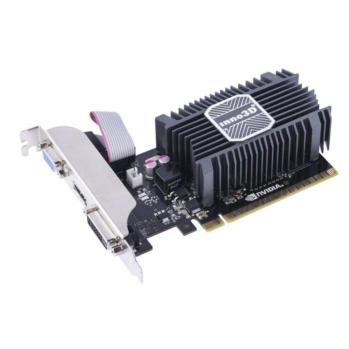 Placa Gráfica INNO3D N730-1SDV-E3BX NVIDIA GeForce GT 730 2 GB GDDR3