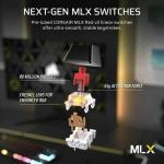 Teclado sem Fios Corsair CH-914901E-ES Preto Qwerty espanhol