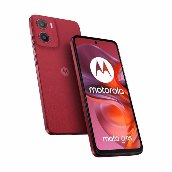 Smartphone Motorola Moto G05 6,67" Octa Core 4 GB RAM 64 GB Vermelho
