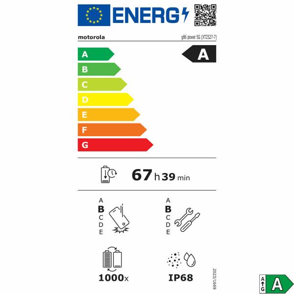 Smartphone Motorola PB8X0012SE 8 GB RAM 6,67" 512 GB Azul
