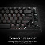 Teclado Corsair K65 PLUS Preto