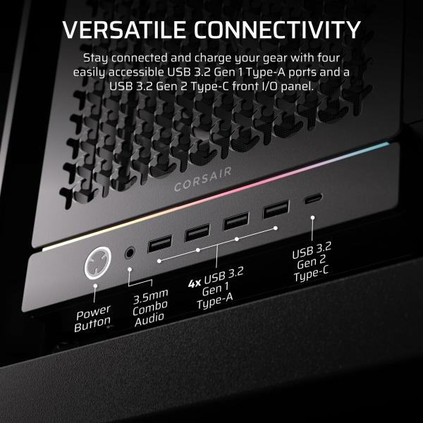 Caixa Semitorre ATX Corsair CC-9011307-WW Preto