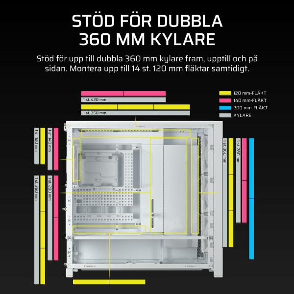 Caixa Semitorre ATX Corsair CC-9011308-WW Branco