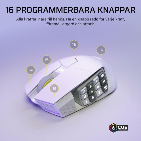 Rato Corsair CH-9314011-WW Branco