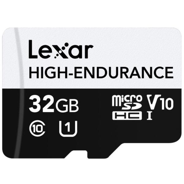 Cartão Micro SD Lexar High-Endurance 32 GB