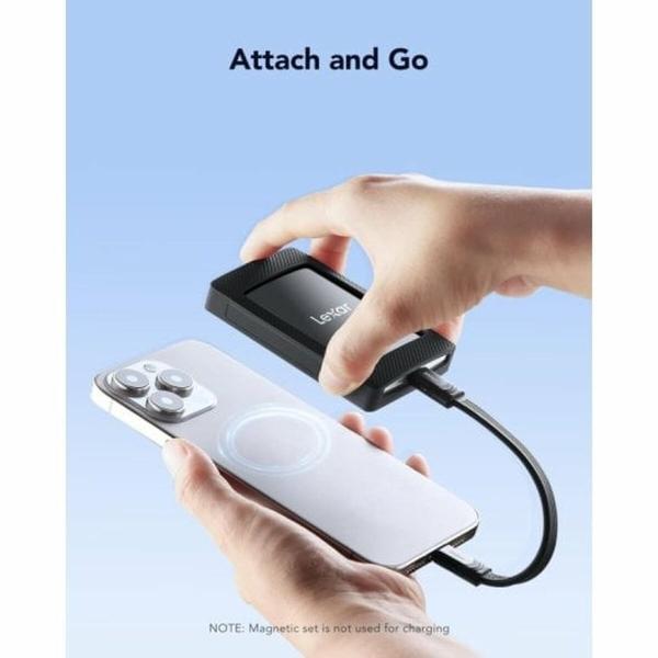 Disco Duro Externo Lexar LSL500M001T-RNBNG Preto 1 TB