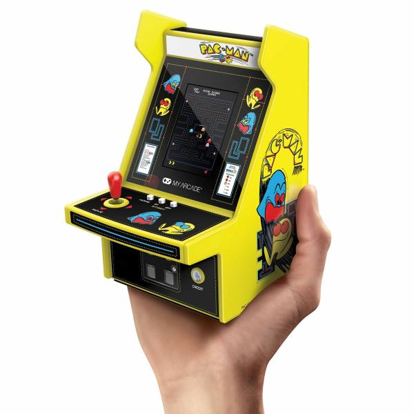 Consola de Jogos Portátil My Arcade Micro Player PRO - Pac-Man Retro Games Amarelo