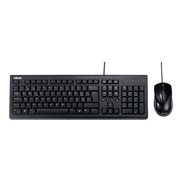 Teclado e Rato Asus 90-XB1000KM00040- Preto