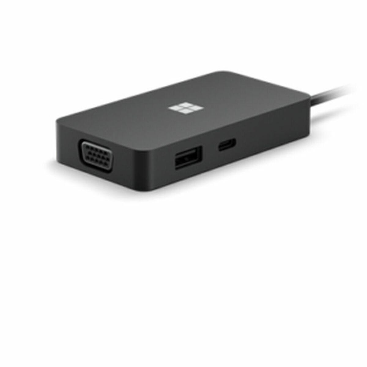 Hub USB Microsoft 1E4-00003            Preto