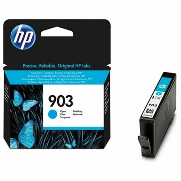 Tinteiro de Tinta Original HP 903 Azul Preto Ciano