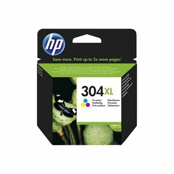 Tinteiro de Tinta Original HP N9K07AE Deskjet 3720 Multicolor Tricolor Ciano/Magenta/Amarelo