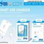 Carregador USB 2.4A com Cabo USB