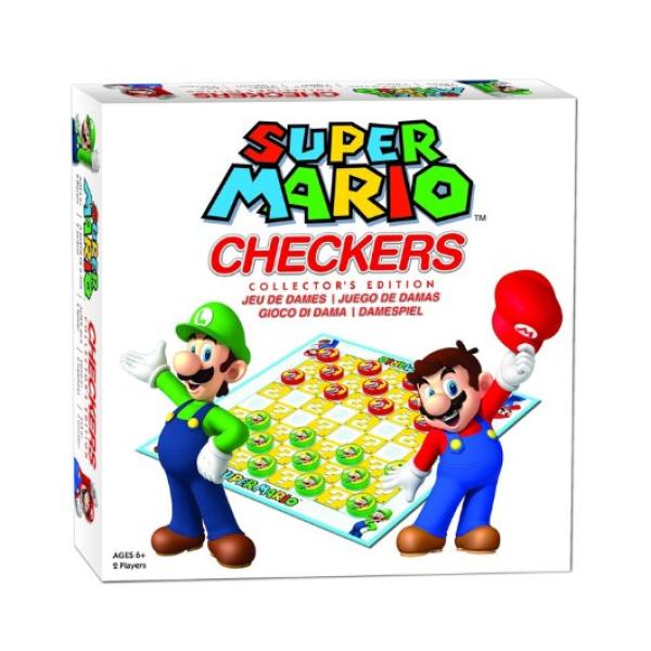 GOLIATH CHECKERS SUPER MARIO BOARD GAME