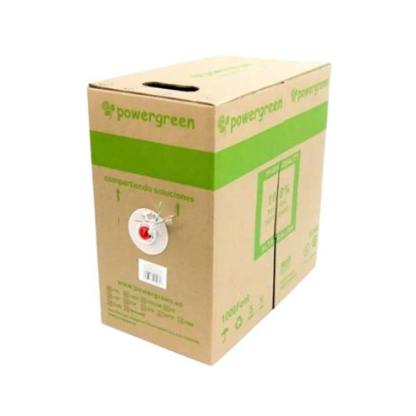 PEPEGREEN CAT6 UTP 305M OUTDOOR CABLE REEL