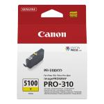 Tinteiro de Tinta Original Canon PFI-5100 Y EUR Amarelo