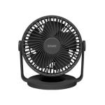 SAVIO AD-01 Black USB Desk Fan with 4 Cooling Modes/360° Angle Adjustment SAVAD-01