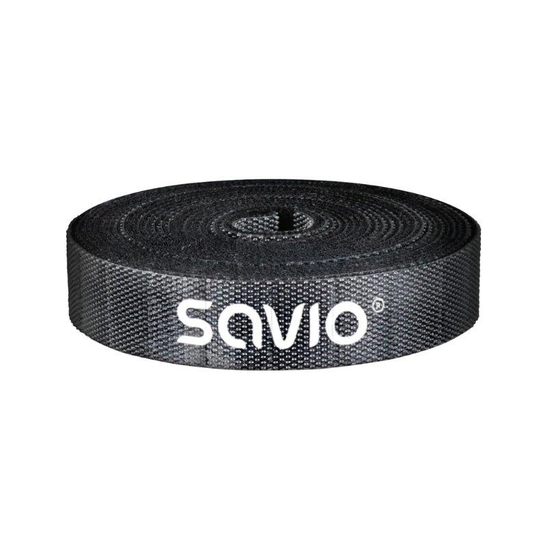 SAVIO OC-06 CABLE ORGANIZER WITH VELCRO TAPE