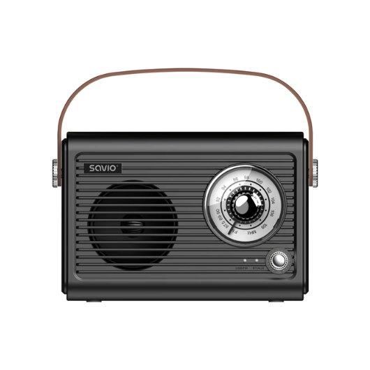 RADIO PORTATIL SAVIO RS-01 BLACK-BROWN