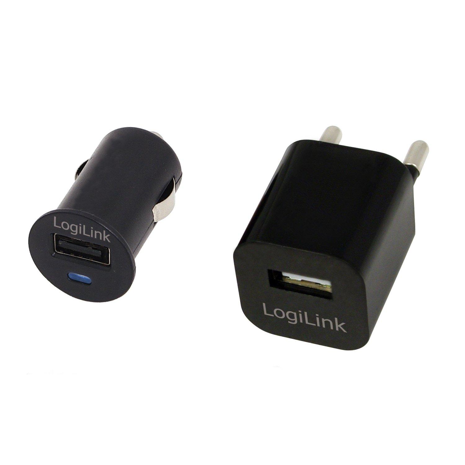 USB CHARGER HOME / CAR LOGILINK PA0076