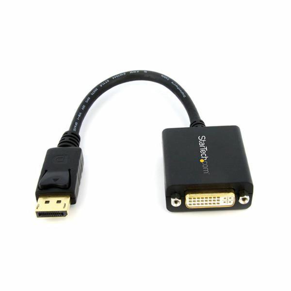 Adaptador DisplayPort para adaptador DVI Startech 3003 Preto