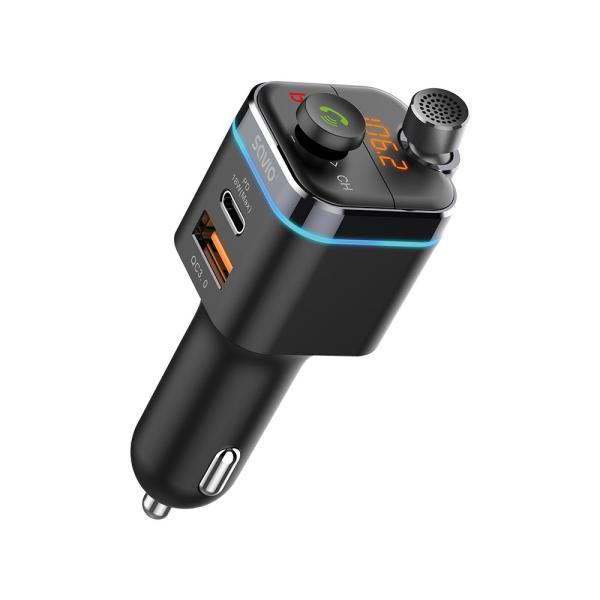 SAVIO TR-12 BLUETOOTH CAR FM TRANSMITTER