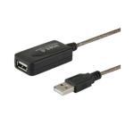 PUERTO USB 2.0 5M BLACK SAVIO EXTENDER CABLE