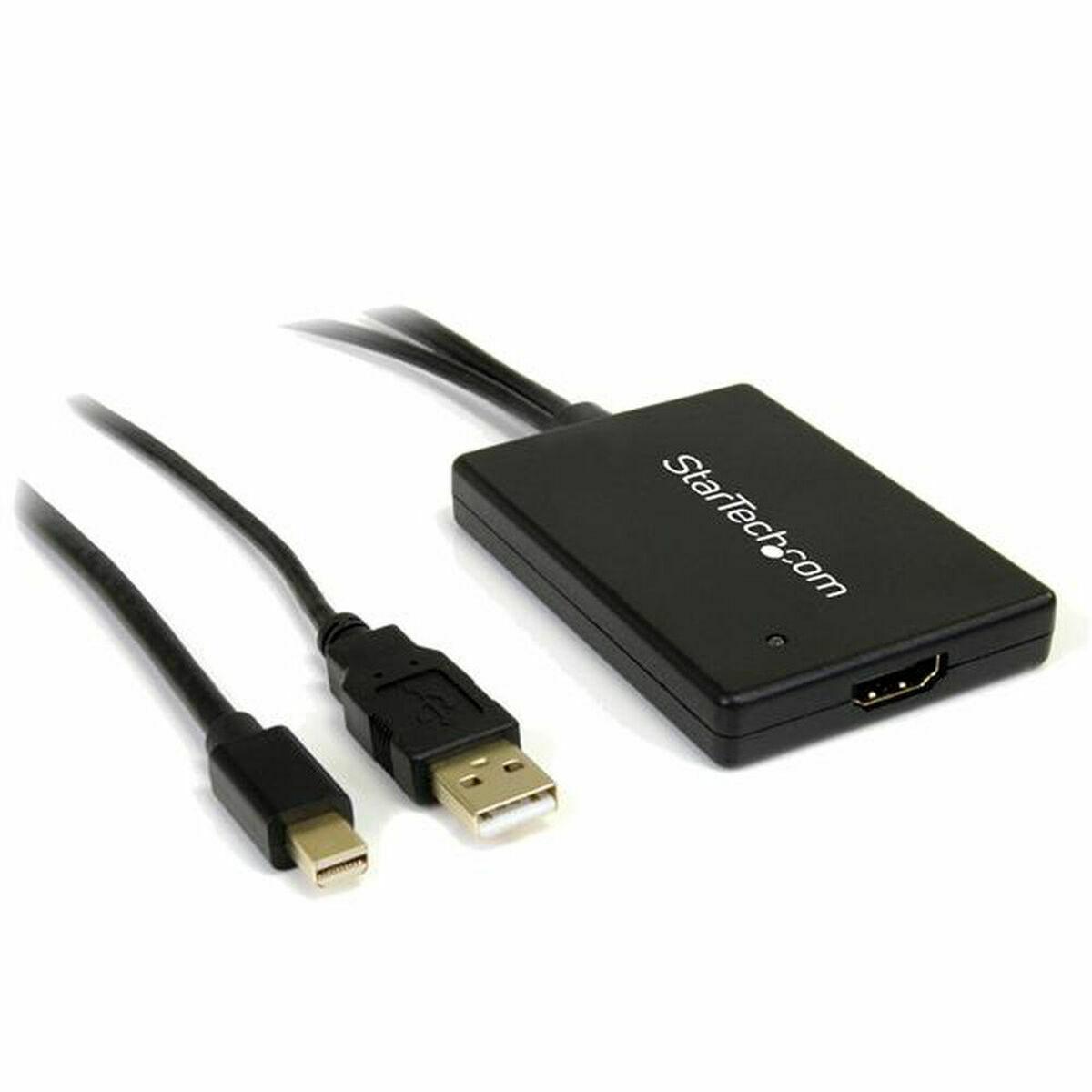 Adaptador/Conversor AV Startech MDP2HDMIUSBA         Preto