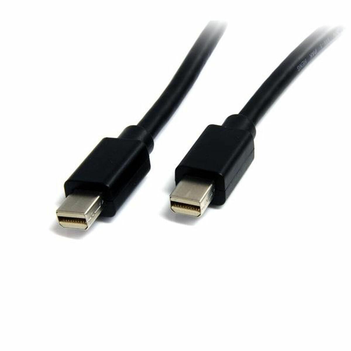 Cabo Mini DisplayPort Startech MDISP1M              1 m 4K Ultra HD Preto