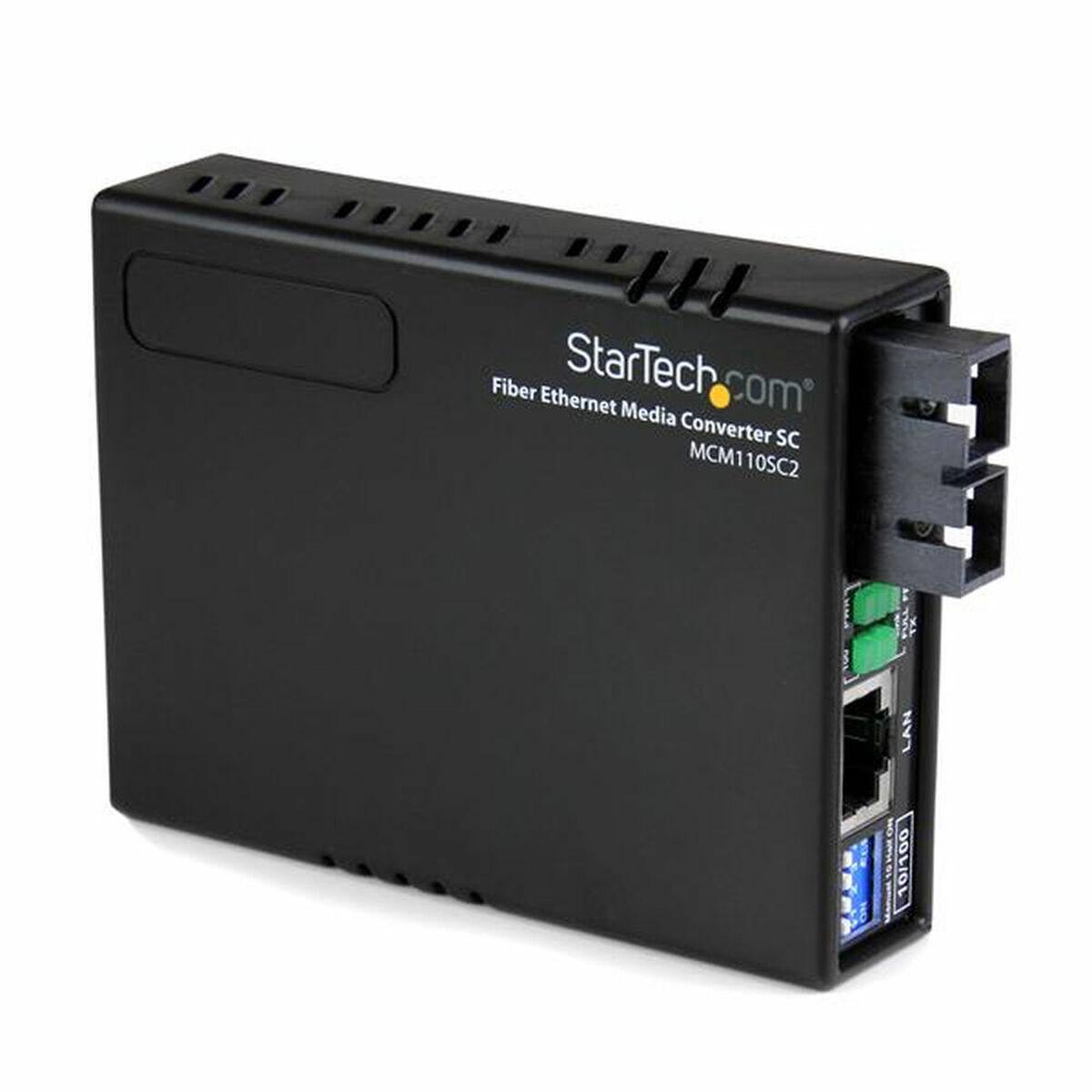 Conversor de RJ45 a fibra óptica Startech MCM110SC2EU         