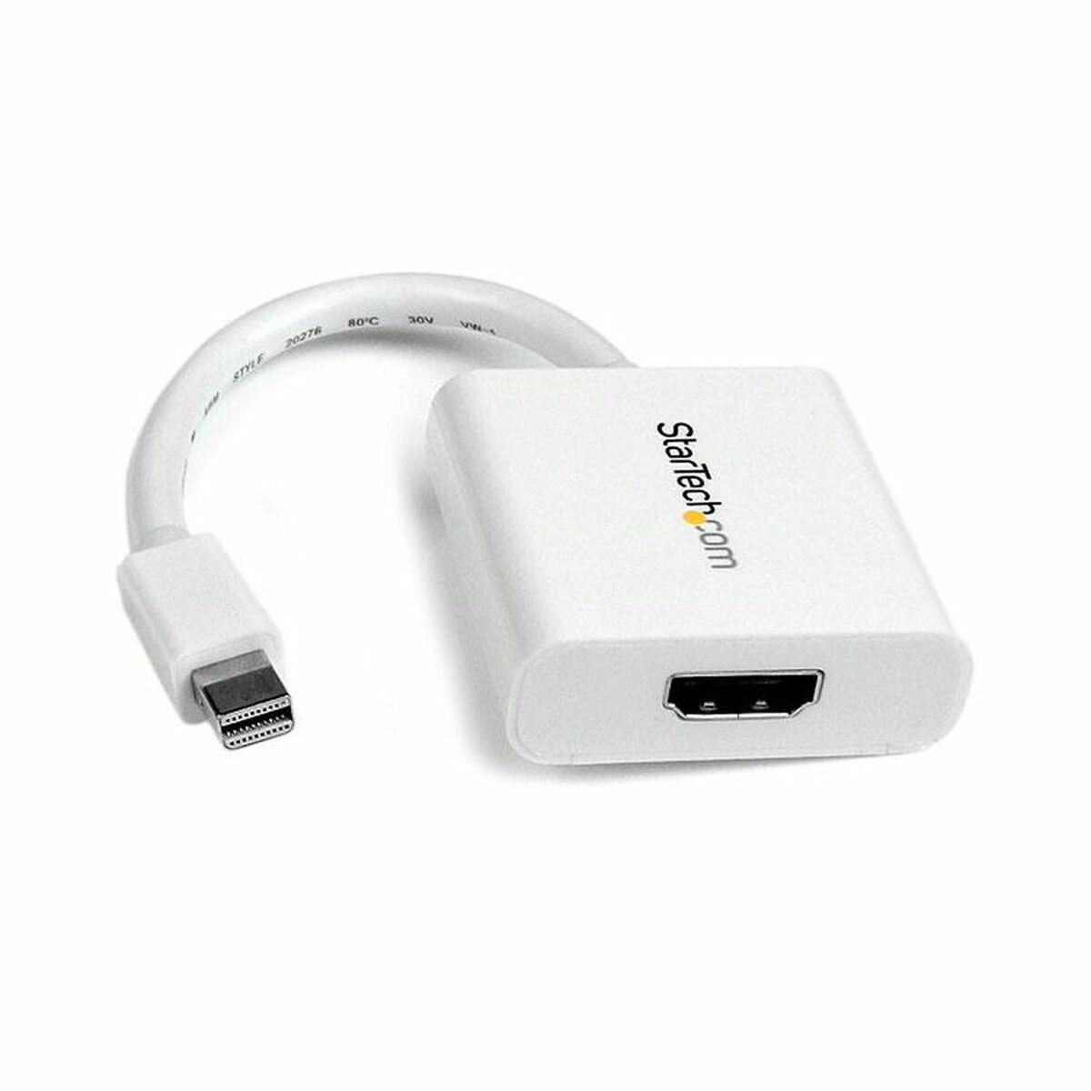 Adaptador Mini Display Port para HDMI Startech MDP2HDW              Branco