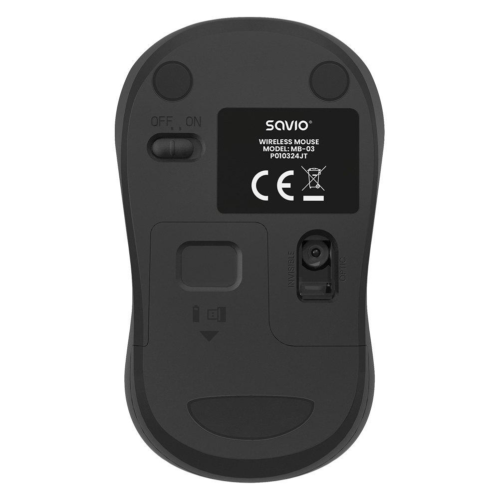 SAVIO MB-04 OPTICAL WIRELESS MOUSE 1000 DPI