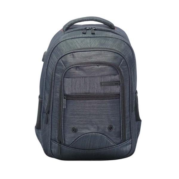 UNICROSS STEEL BLACK LAPTOP BACKPACK