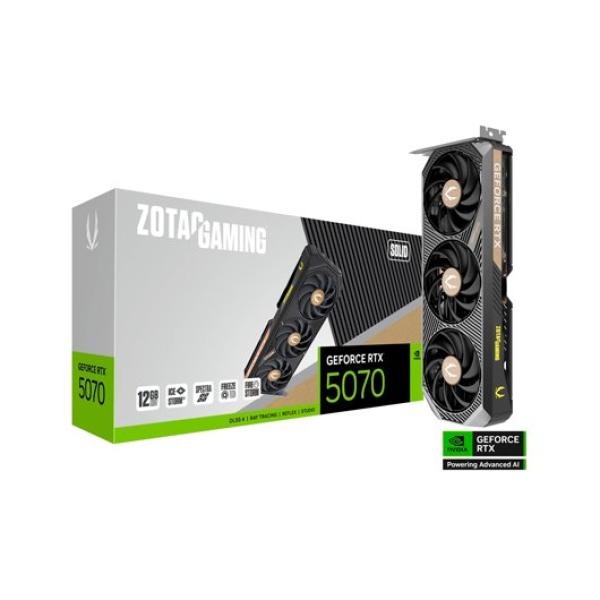 ZOTAC RTX 5070 SOLID 12GB GRAPHICS CARD