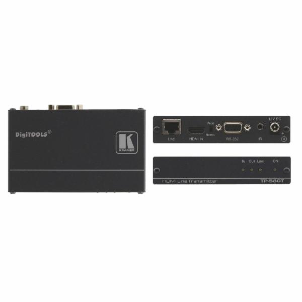 Switch HDMI Kramer TP-580T Preto