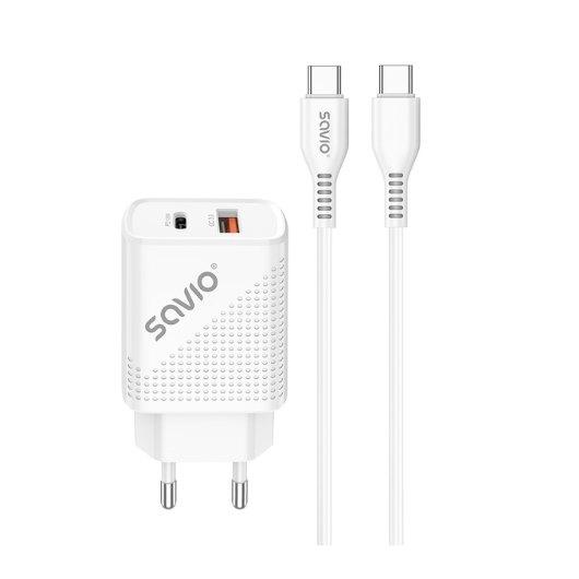 SAVIO LA-05 18W QUICK CHARGE USB 3.0 CHARGER
