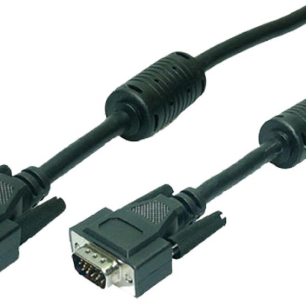 CABLE VGA M-H 1.8M HD DB15 EXTENSOR LOGILINK BLANC