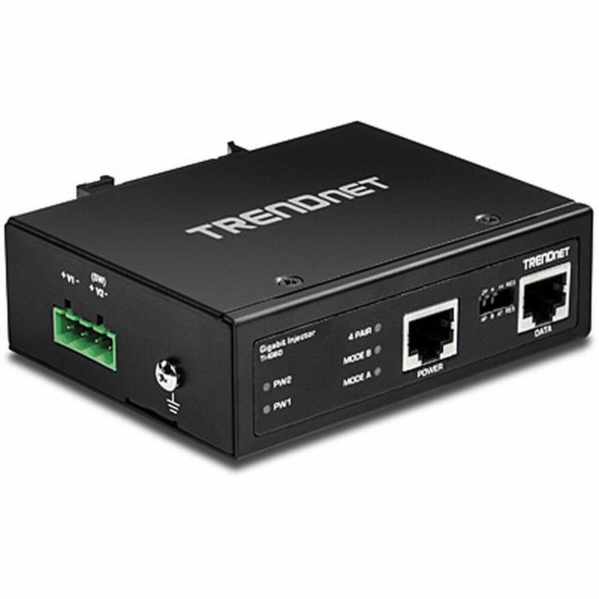 Injetor PoE Trendnet TI-IG60 1000 Mbit/s Preto