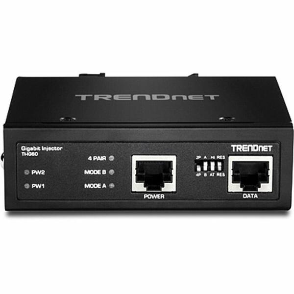 Injetor PoE Trendnet TI-IG60 1000 Mbit/s Preto