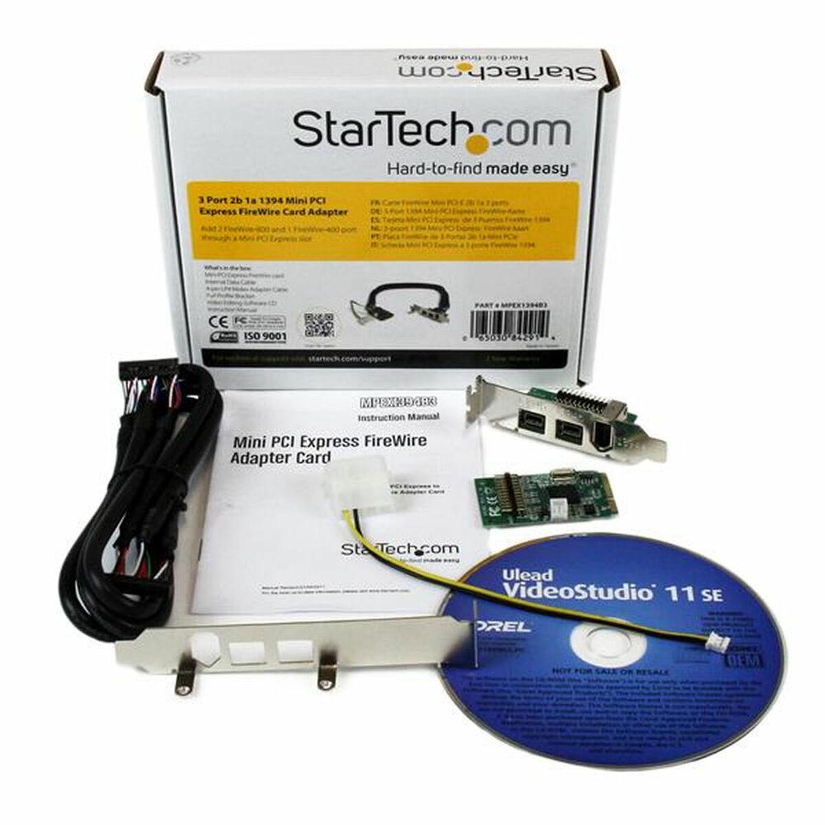 Placa PCI Startech MPEX1394B3          